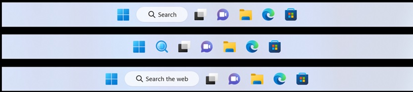 Windows 11 search bar